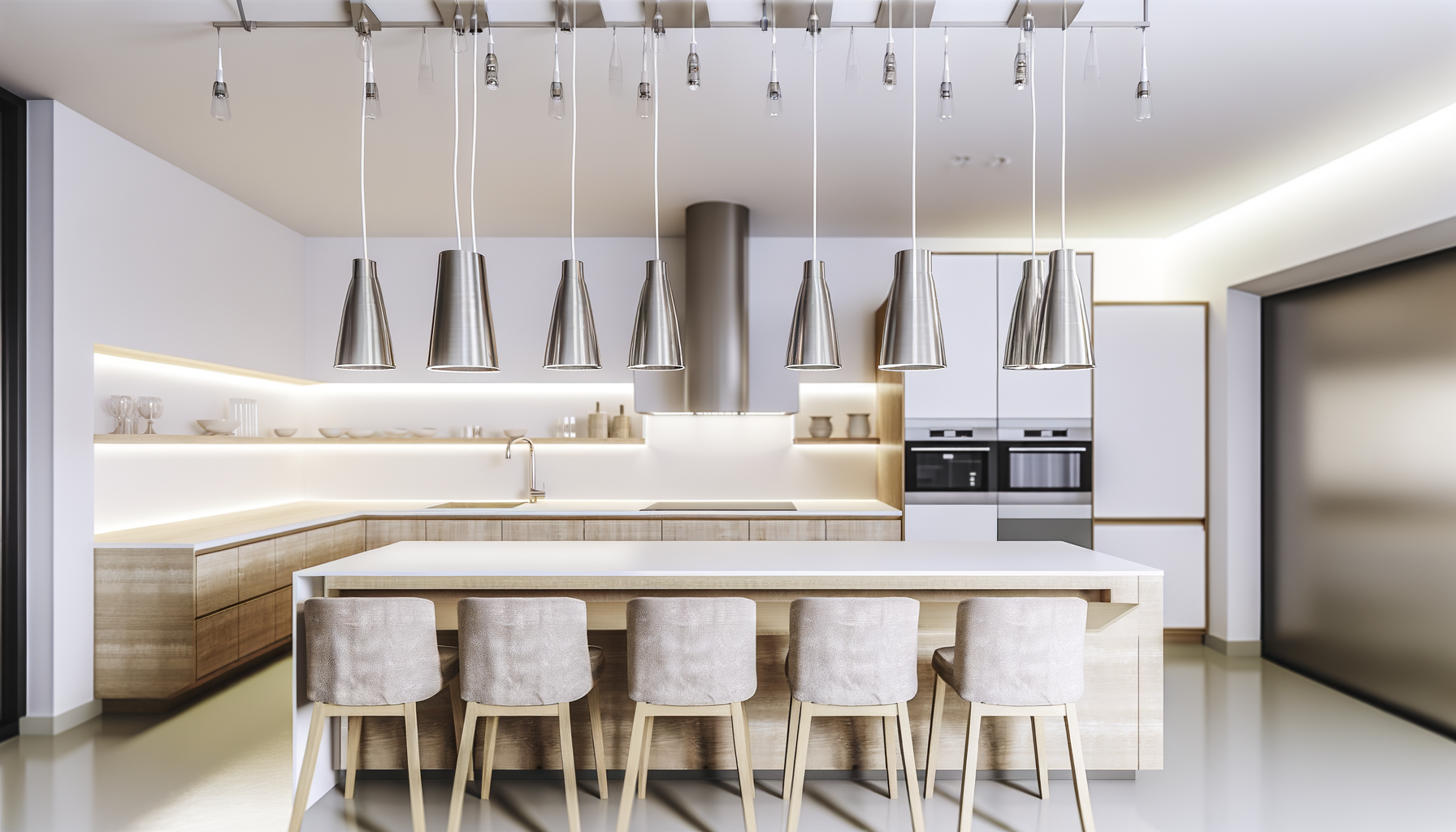 Idea con Lámparas e Iluminación en cocina