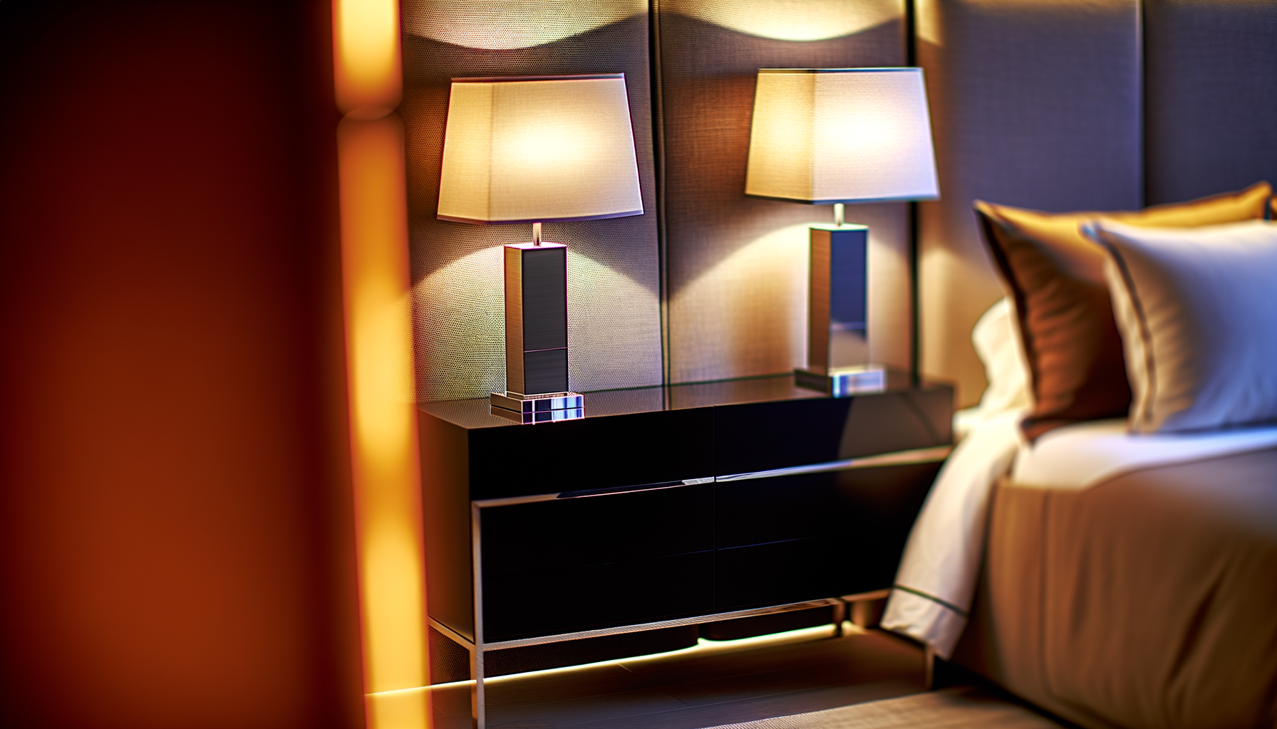 Idea con Lámparas e Iluminación en dormitorio