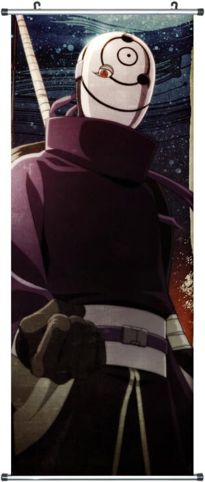 CoolChange Kakemono/Poster de la Serie Naruto, Tema: Obito Uchiha/Tobi