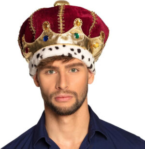 Boland 36106 Majesty - Corona de sombrero para adultos, accesorio de disfraz para carnaval y fiesta temática, disfraces de disfraces, JGA