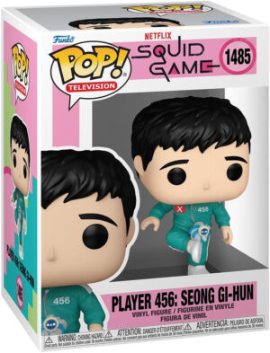 Funko Pop! TV: Squid Game - Gi-Hun Gi-hun 456 - el Juego del Calamar - Figura de Vinilo Coleccionable - Idea de Regalo - Mercancia Oficial - Juguetes para Niños y Adultos - TV Fans