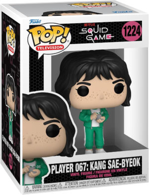 Funko Pop! TV: Squid Game - SAE-byeok 067 - el Juego del Calamar - Figura de Vinilo Coleccionable - Idea de Regalo- Mercancia Oficial - Juguetes para Niños y Adultos - TV Fans