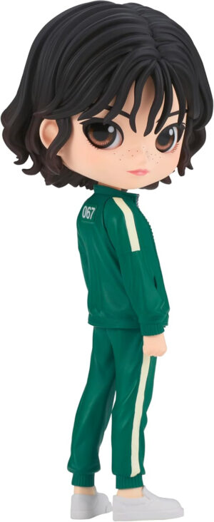 Banpresto - Figura Q Posket Kang Sae Byeok El Juego del Calamar, 14 cm, BP19655, Multicolor
