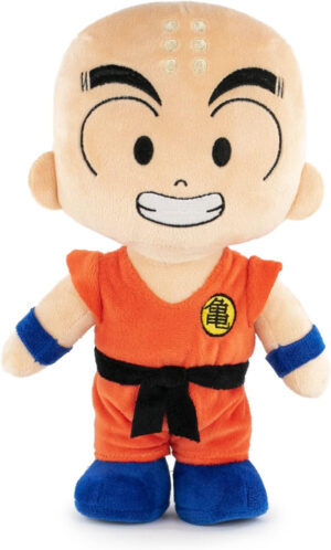 Peluche de los Personajes de Dragon Ball 28cm - Goku, Muten Roshi, Krilin, Puar - Calidad Super Soft (28cm, Krilin)