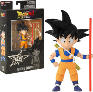 BANDAI Dragon Ball Daima Figura de Acción Dragon Stars Kid Goku de 17 cm, Inspirada en la Nueva Serie de Televisión Dragon Ball Daima 2024, Articulada y Multicolor, Modelo 40735
