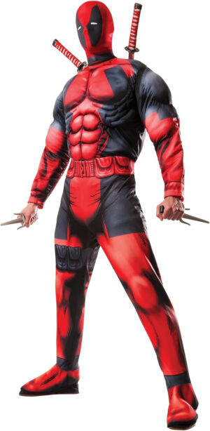 Rubies Official Marvel Deadpool Deluxe, Adult Costume