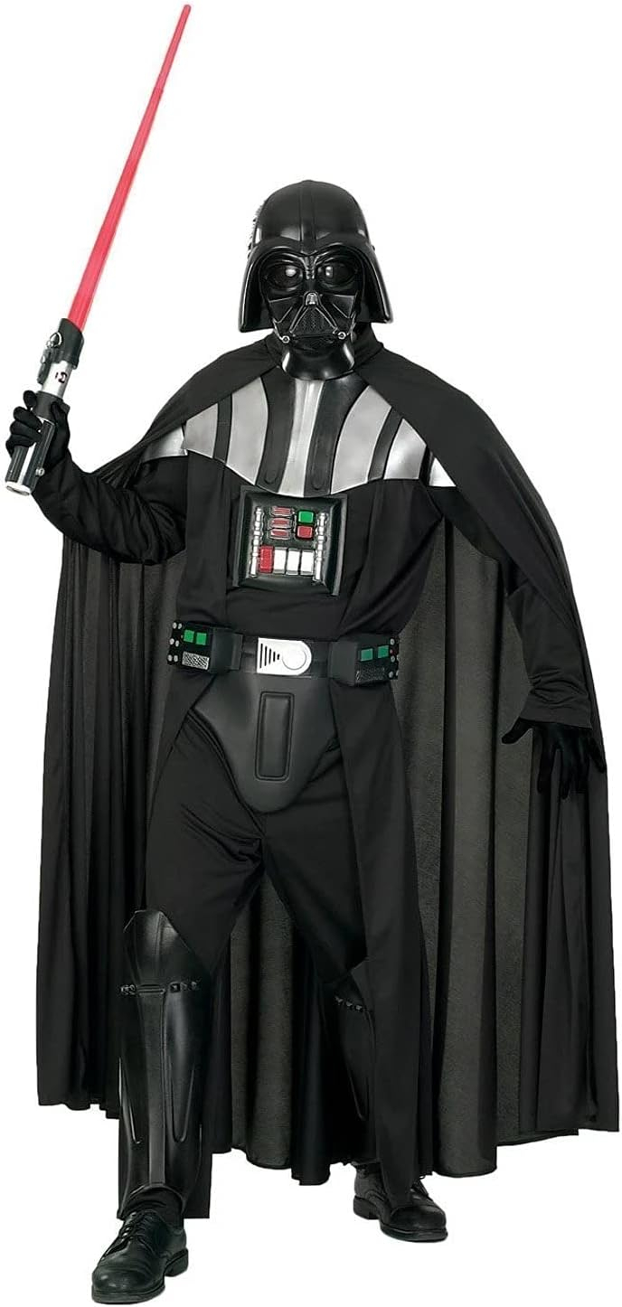 Rubies - Disfraz oficial de Disney Star Wars Darth Vader para hombre, disfraz de lujo para adulto