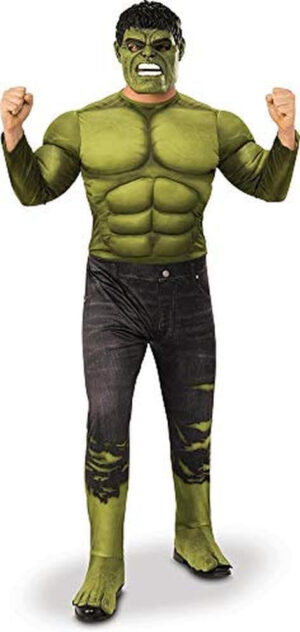 Rubies Disfraz oficial de Marvel Avengers Endgame Hulk, disfraz de superhéroe para adultos