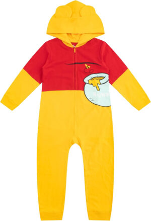 Disney Mono con capucha Winnie The Pooh para niño, 100% algodón