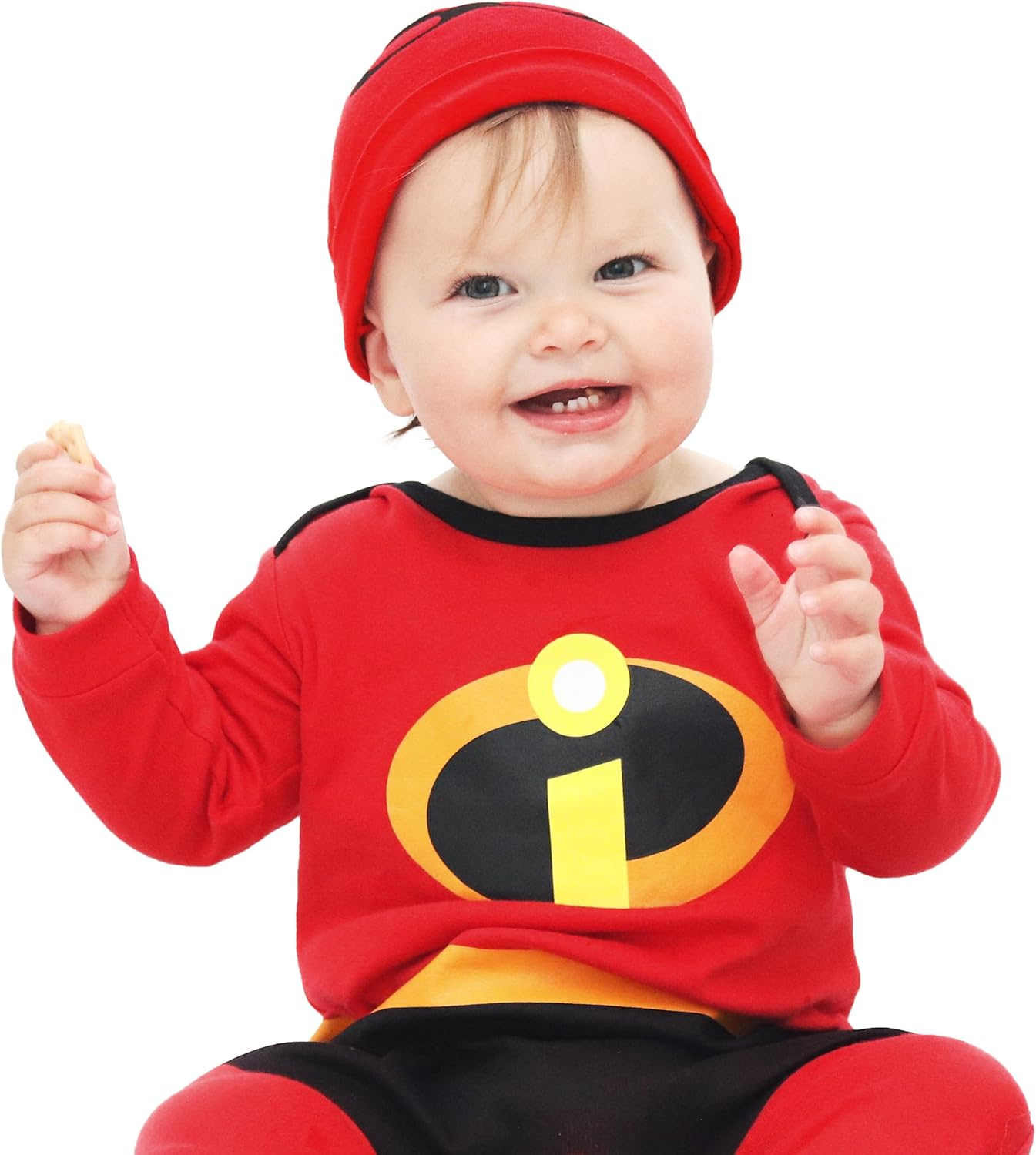 Disney Ropa Bebe Niño con Gorro The Incredibles | Pijama Bebe Los Increíbles - Imagen 2