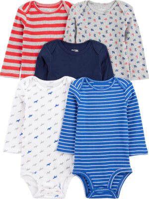 Simple Joys by Carter's Body (Pack de 5) Unisex bebé
