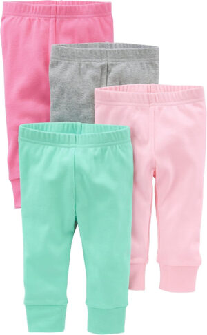 Simple Joys by Carter's Pantalones (Pack de 4) para Bebés
