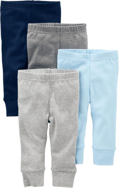 Simple Joys by Carter's Pantalones (Pack de 4) para Bebés
