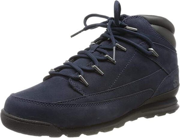 Timberland Men's Euro Rock Mid Hiker Leather Boots, Black
