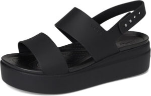Crocs Brooklyn Low Wedge, Sandalias Mujer