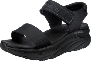 Skechers D’lux Walker New Block, Sandalias Deportivas Mujer