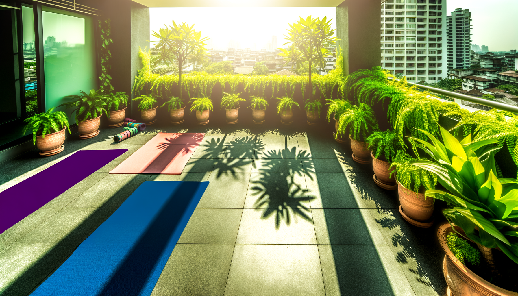 Idea con Estilo de Vida en Terraza