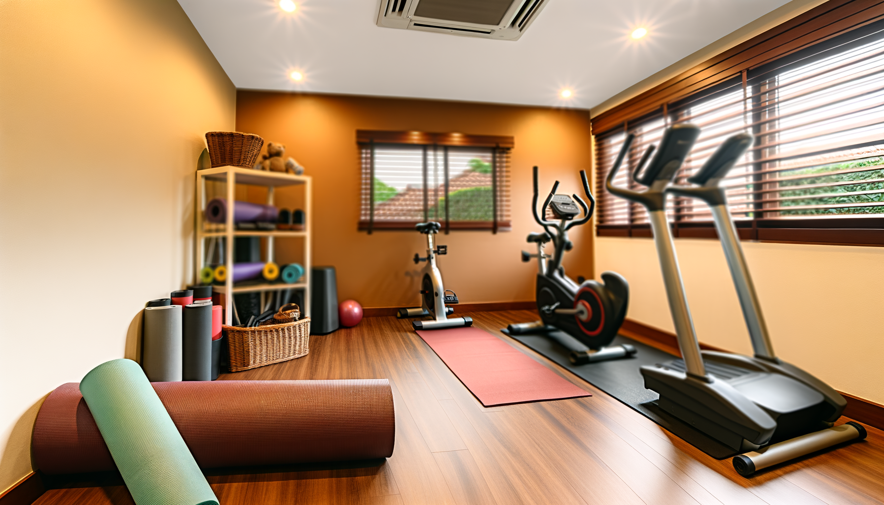 Idea con Estilo de Vida en Gym en Casa