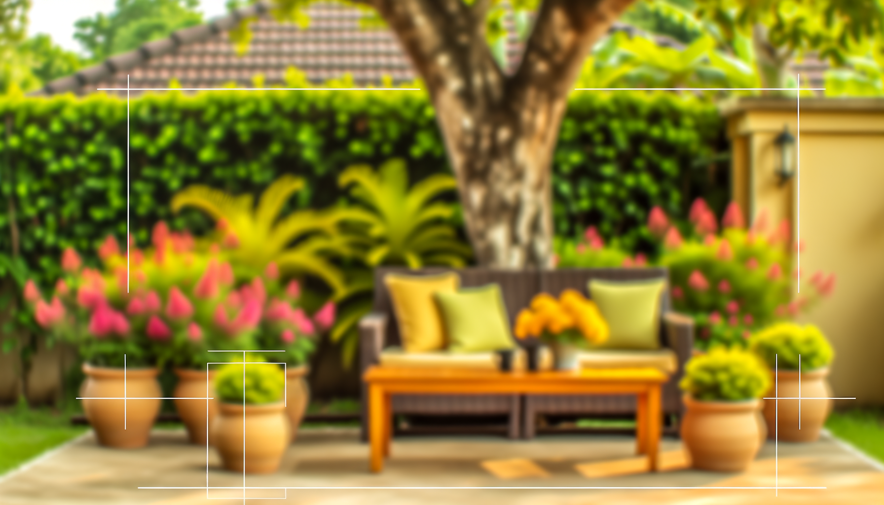 Idea con Muebles de Exterior en  Para jardines
