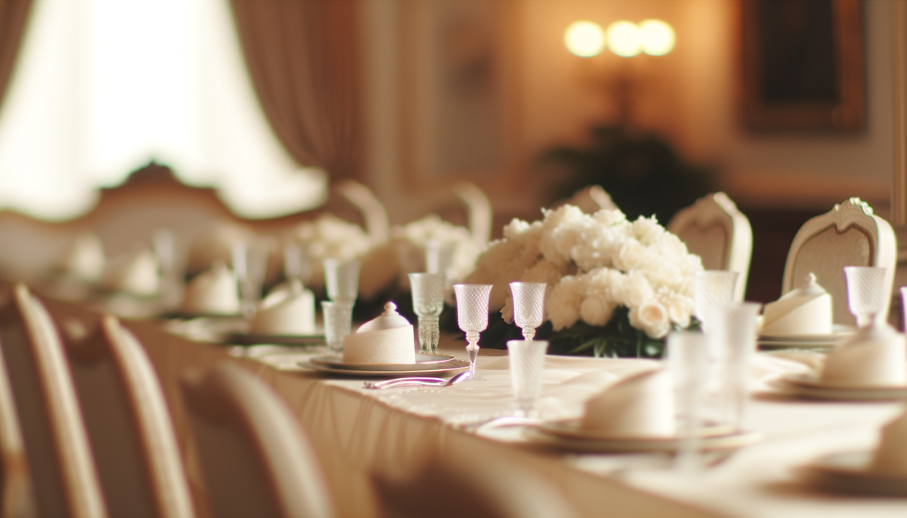 Idea con Vajillas en Comedor