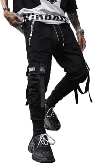 XYXIONGMAO Pantalones deportivos estilo harén