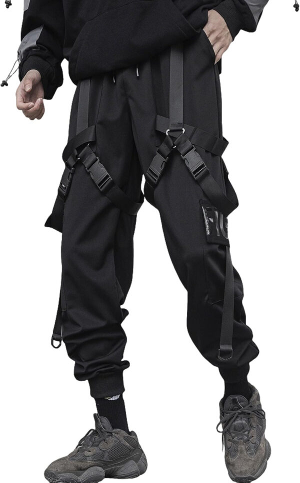 XYXIONGMAO Techwear Cyberpunk pantalones cargo tácticos