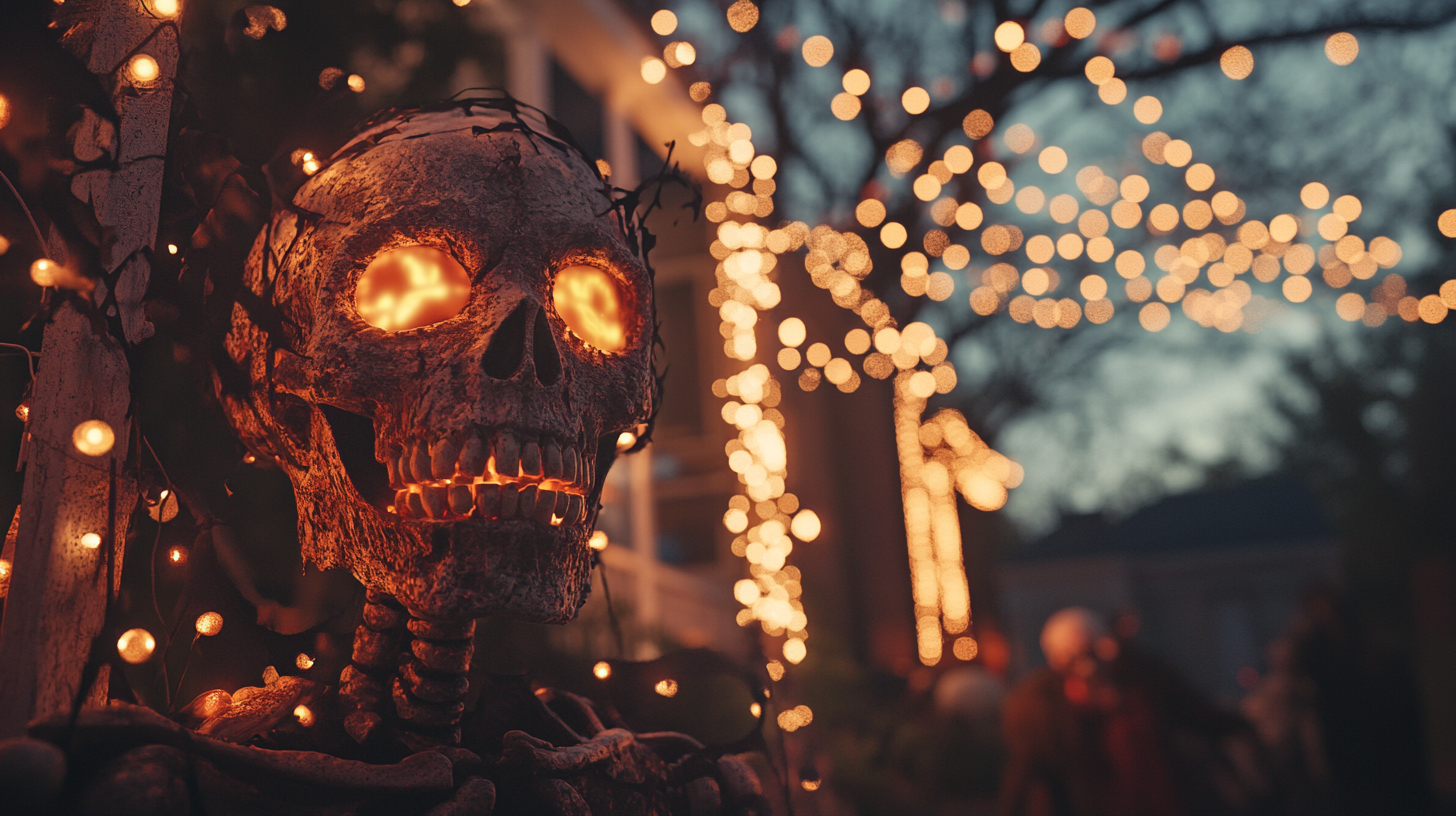 Decoraciones exteriores para Halloween - Outdoor Halloween decorations