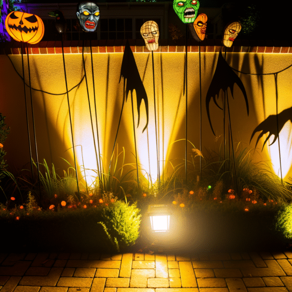 Idea Halloween Iluminación Espeluznante