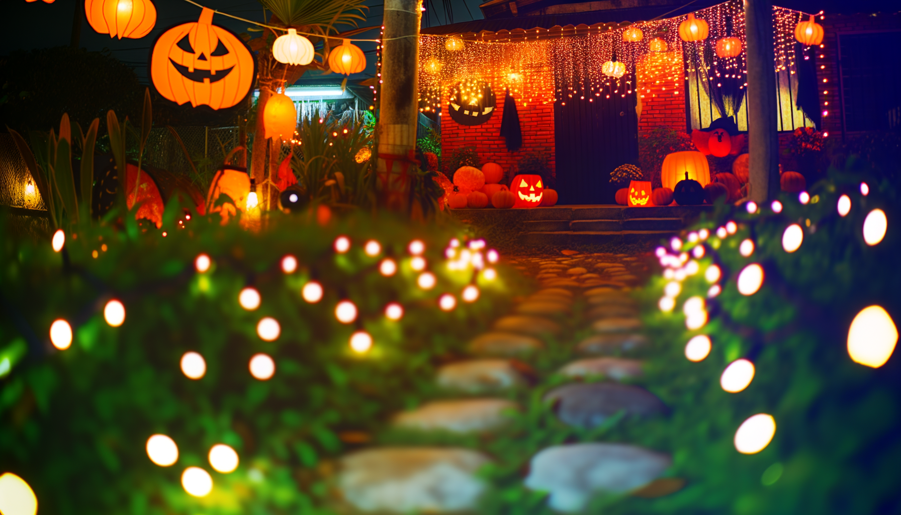 Idea con Decoración Interior Halloween en  Para Exteriores, Halloween