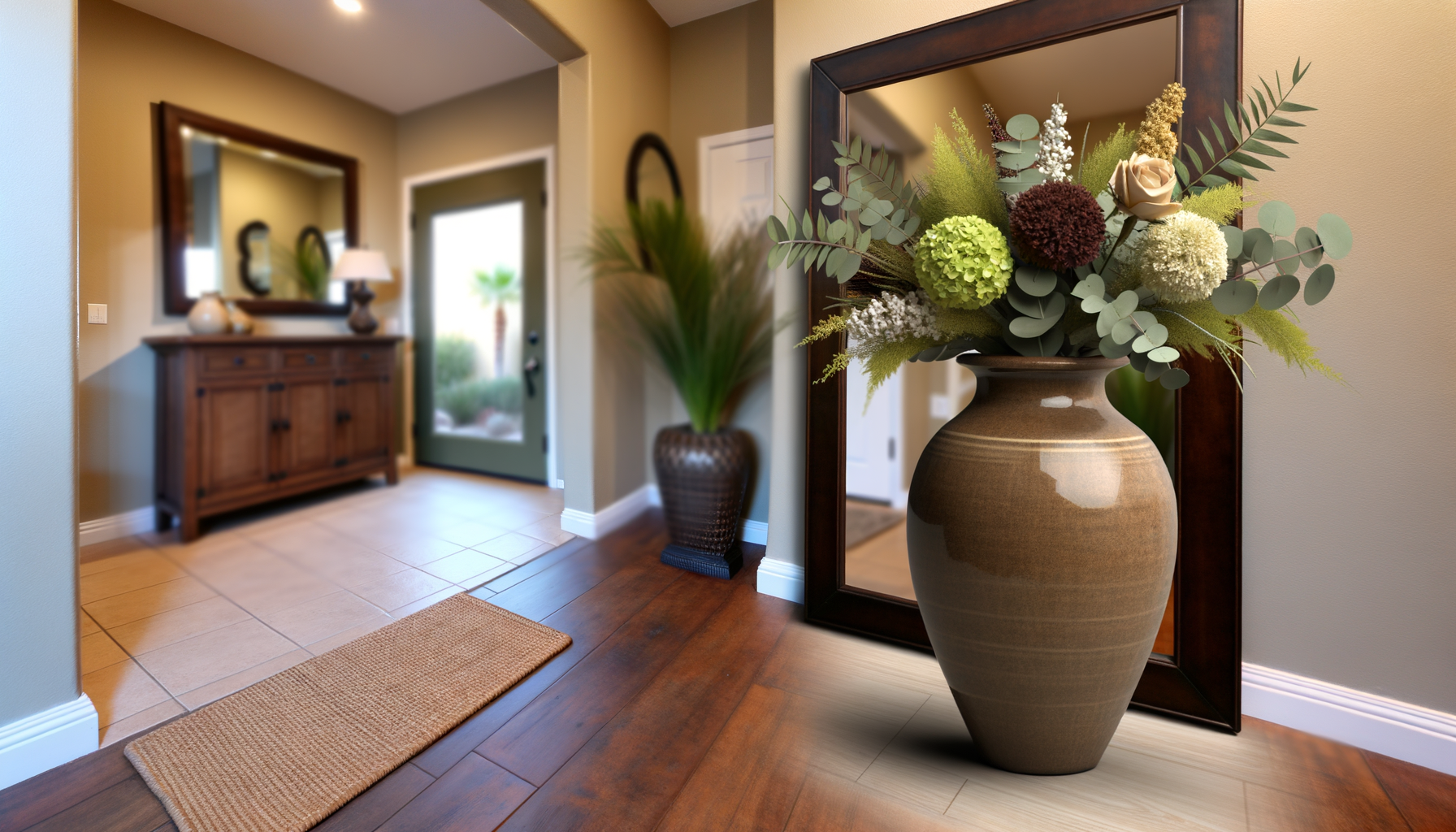 Idea with Trends in fashion, decoration, lifestyle and gifts in the Entryway