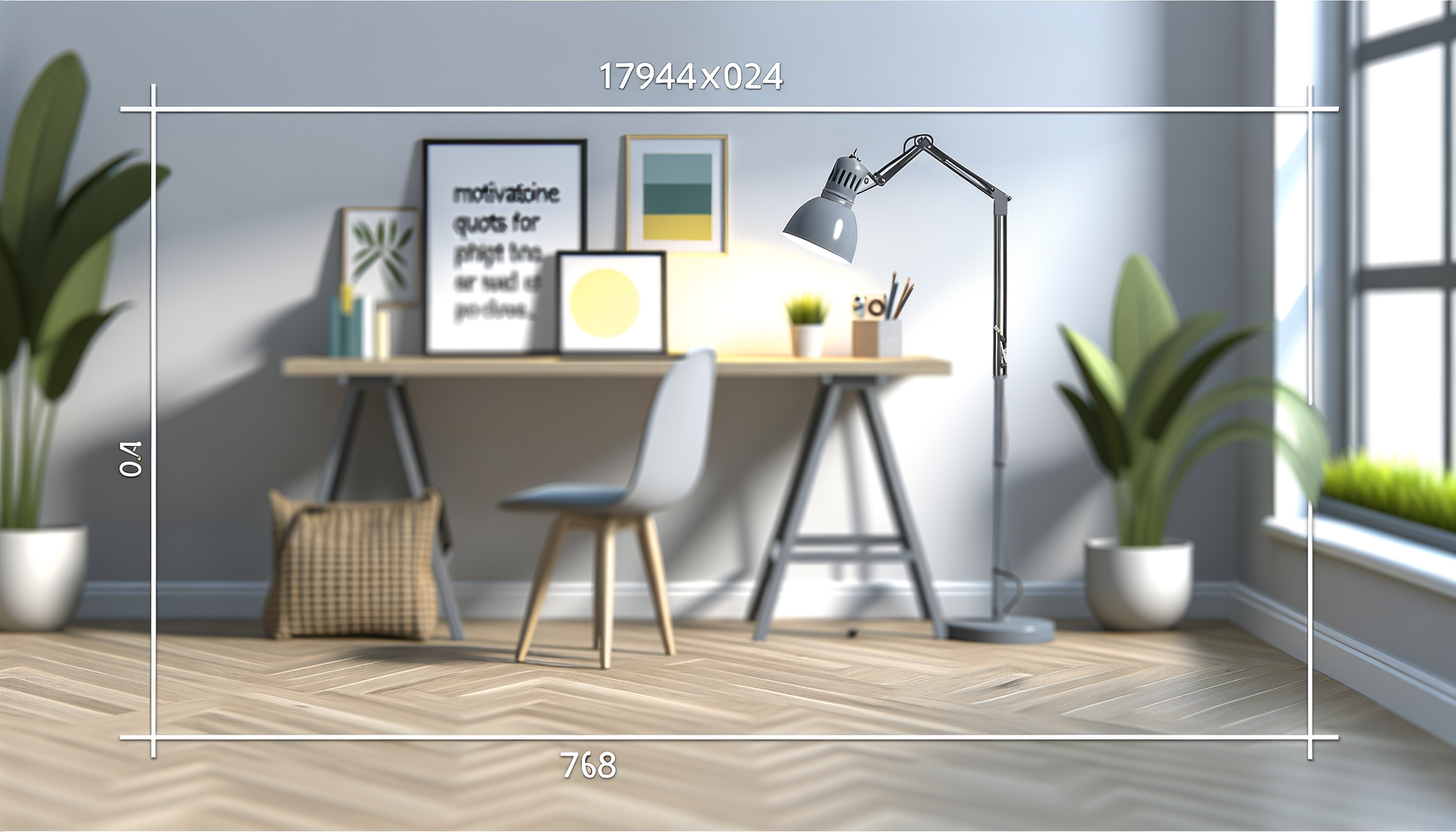 Idea with Trends in fashion, decoration, lifestyle and gifts in Home Office