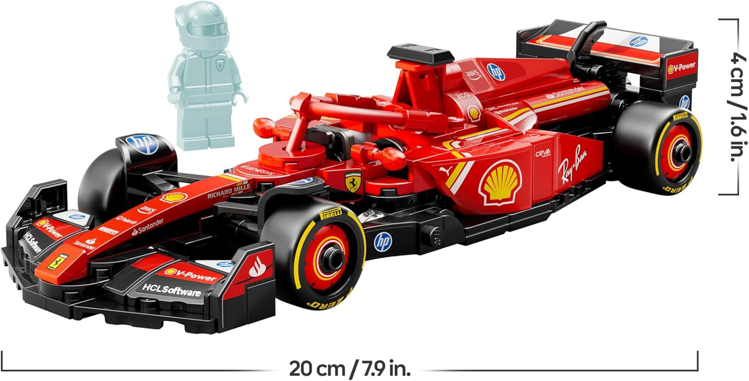 LEGO Speed Champions Ferrari SF-24 F1 Race Car - Image 3