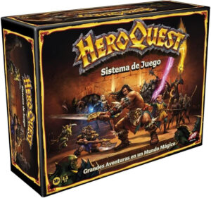 Hasbro Gaming Avalon Hill - Sistema de Juego HeroQuest - Juego de Aventuras en Mazmorras para 2 a 5 Jugadores a Partir de 14 años (copia)