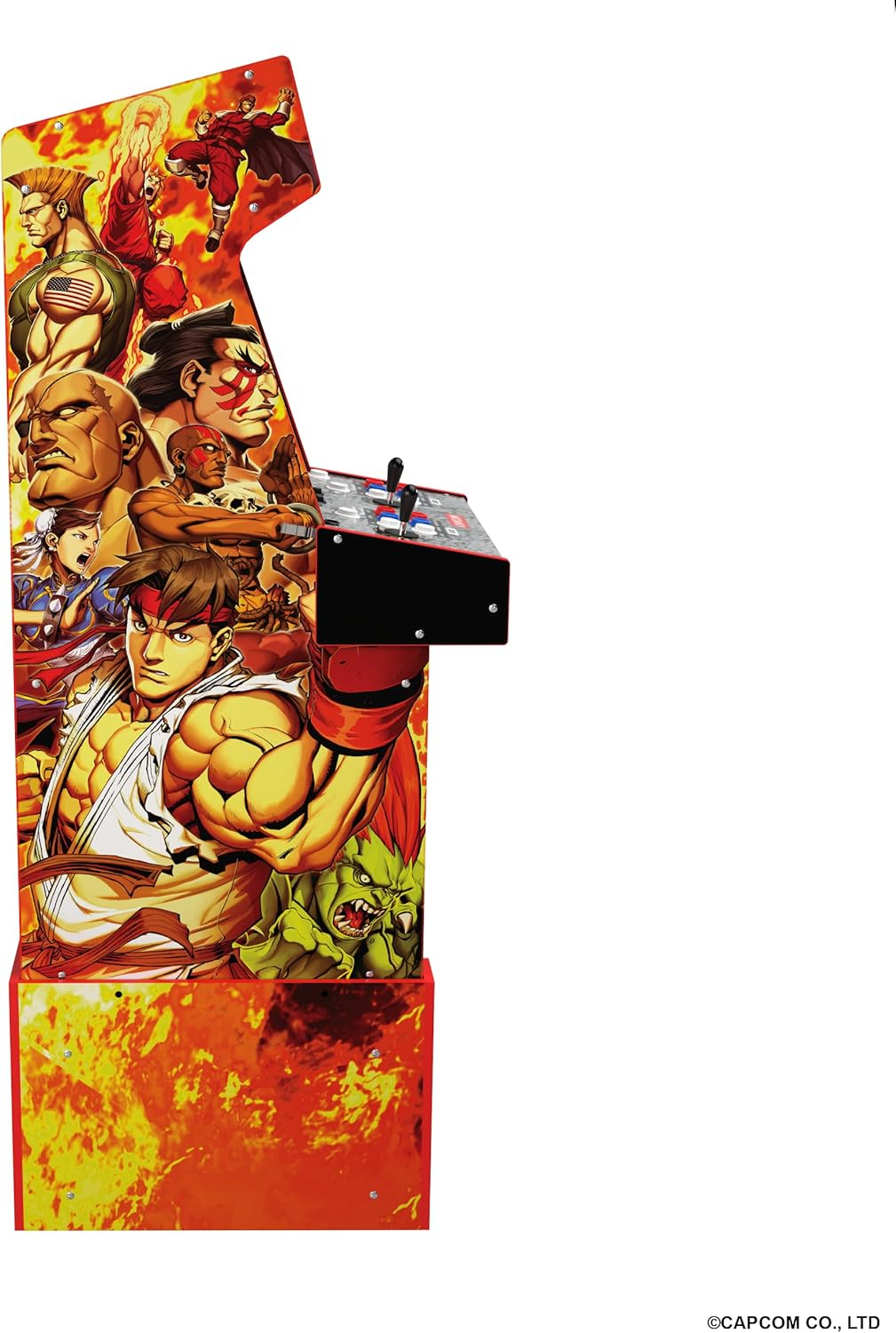 Arcade1UP STREET FIGHTER LEGACY 14 GAMES Wifi ENABLED ARCADE MACHINE (copia) - Image 2