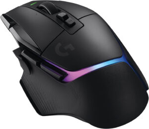 Logitech G G502 X PLUS LIGHTSPEED Ratón inalámbrico RGB para Gaming - Ratón óptico con interruptores híbridos LIGHTFORCE, LIGHTSYNC RGB, sensor HERO 25K, compatible con PC - macOS/Windows - Negro (copia)