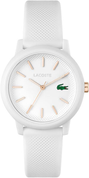 Lacoste Reloj Analógico de Cuarzo para Hombre o Mujer, con una Elegante Correa de Silicona con Textura Petit piqué (copia)
