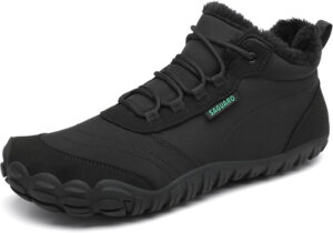 SAGUARO Barefoot Botas Invierno Cálido Botines Nieve pour Hombre Mujer Gr.36-48